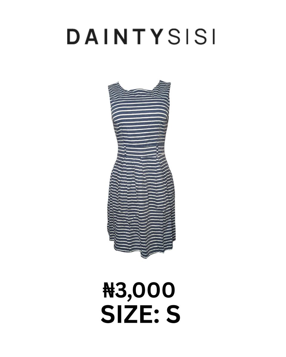 daintysisi's tweet image. Keep it simple, keep it stunning 🤍
This striped beauty = effortless charm + casual elegance.
Light, breathable &amp;amp; oh-so-flattering — perfect for brunch, errands, or just owning your day ✨

💌 DM to order &amp;amp; slay the DaintySisi way!
#ShopNow #StyleForDays #DressObsessed
