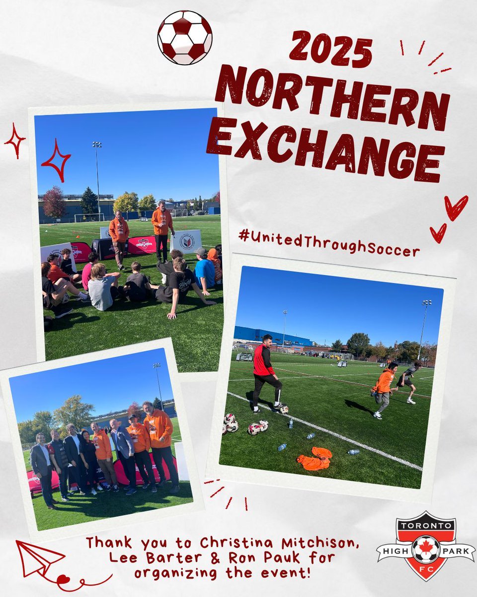 Shoutout to the Northern Exchange for having us this past Thursday! ⚽🙌

Huge appreciation to our THPFC staff, community partners, and supporters who made it all possible &amp; big thanks to the organizers for putting it all together! 👏😊