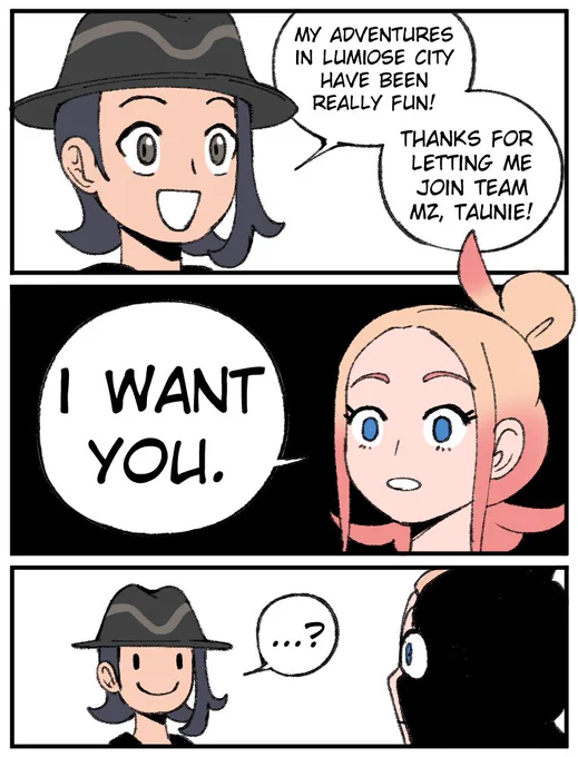 I think Taunie likes the protagonist, but i'm not so sure... 