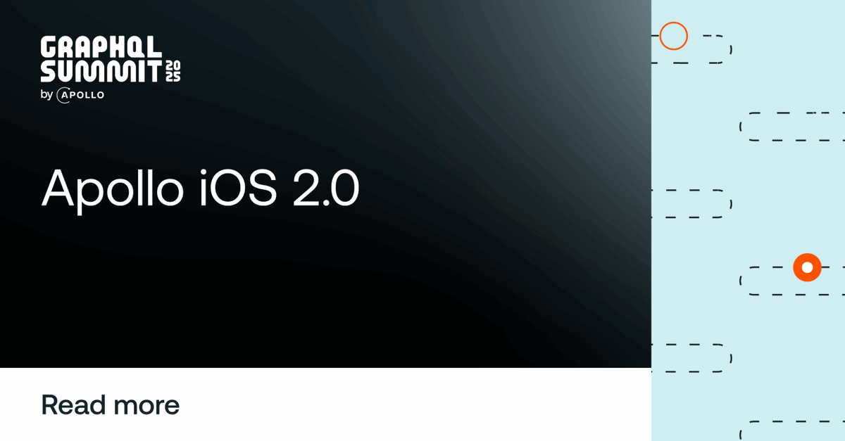 apollographql's tweet image. Apollo iOS 2.0 is here, and it’s the biggest reimagining of our Swift client yet.
Built from the ground up for Swift’s modern concurrency model, this release delivers snappier performance, stronger type guarantees, and a cleaner developer experience for teams shipping…