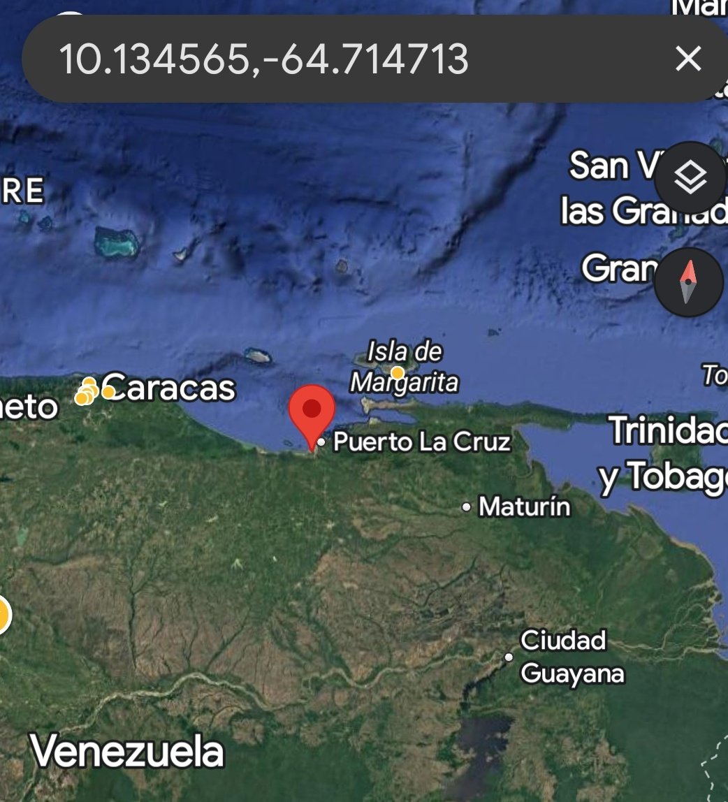 S-125 Pechora 2-M hoy en Barcelona, Anzoategui coordenadas 10.134565,-64.714713