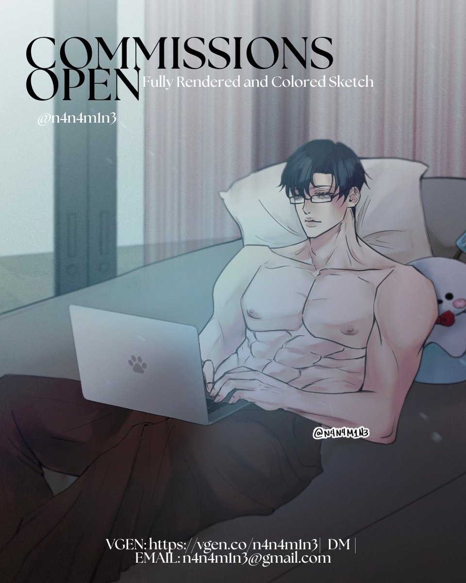 n4n4m1n3's tweet image. OPEN FOR COMMISSIONS 

•••

#CommissionsOpen #DigitalArtCommissions
#OpenForCommissions
#artistph #CharacterDesign #LADS #loveanddeepspace #zayne #zayneloveanddeepspace