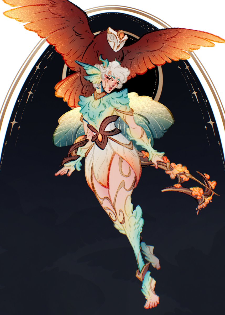Dia 23: Quinn Sabugueiro🍃
#LeagueOfLegends #skintober