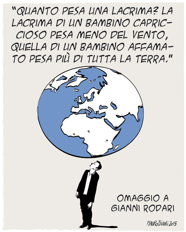 "Le fiabe sono alleate dell'utopia, non della conservazione. Perciò le difendiamo: perché crediamo nel valore educativo dell'utopia, passaggio obbligato da accettazione passiva del mondo, alla capacità  di criticarlo, all'impegno per trasformarlo."  23.10.'20  nasce Gianni Rodari