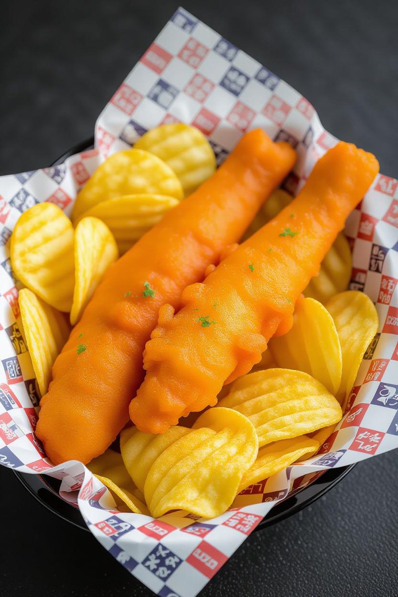 🤔What Americans think of when they hear Fish and Chips 😂