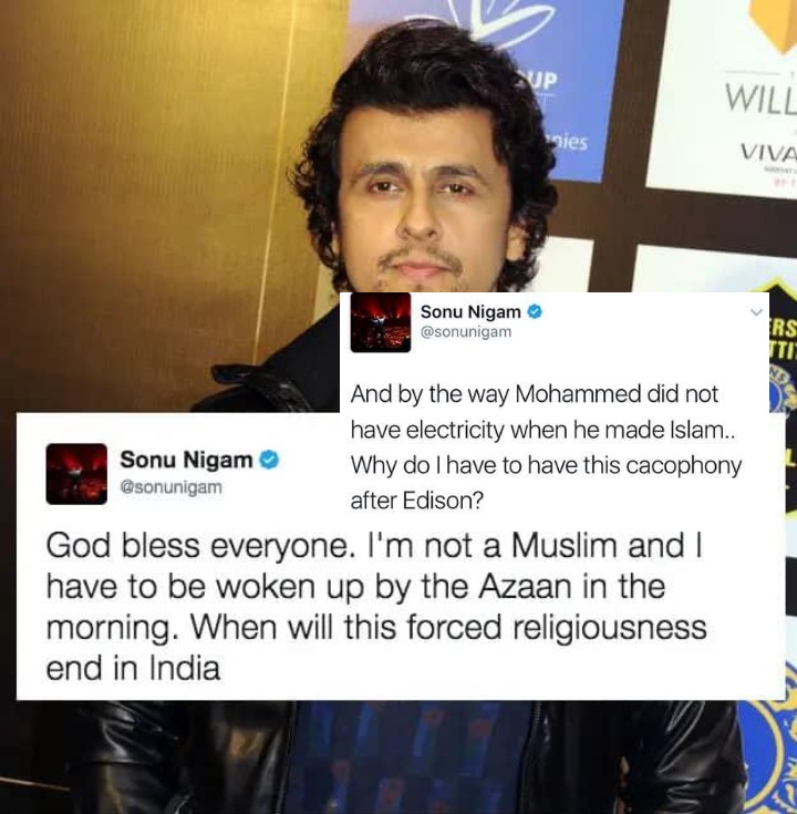 cagedwolfxx's tweet photo. I appeal to all Kashmiri brothers and sisters to lodge a complaint against Sonu Nigam and Qazi Tauqeer at your nearest police station. Sonu Nigam is that man who hurt our emotions earlier, Tauqeer will host Sonu Nigam at SKICC Srinagar Live Concert on October26.
#Boycottsonunigam https://t.co/8ZEnEUZ6OJ