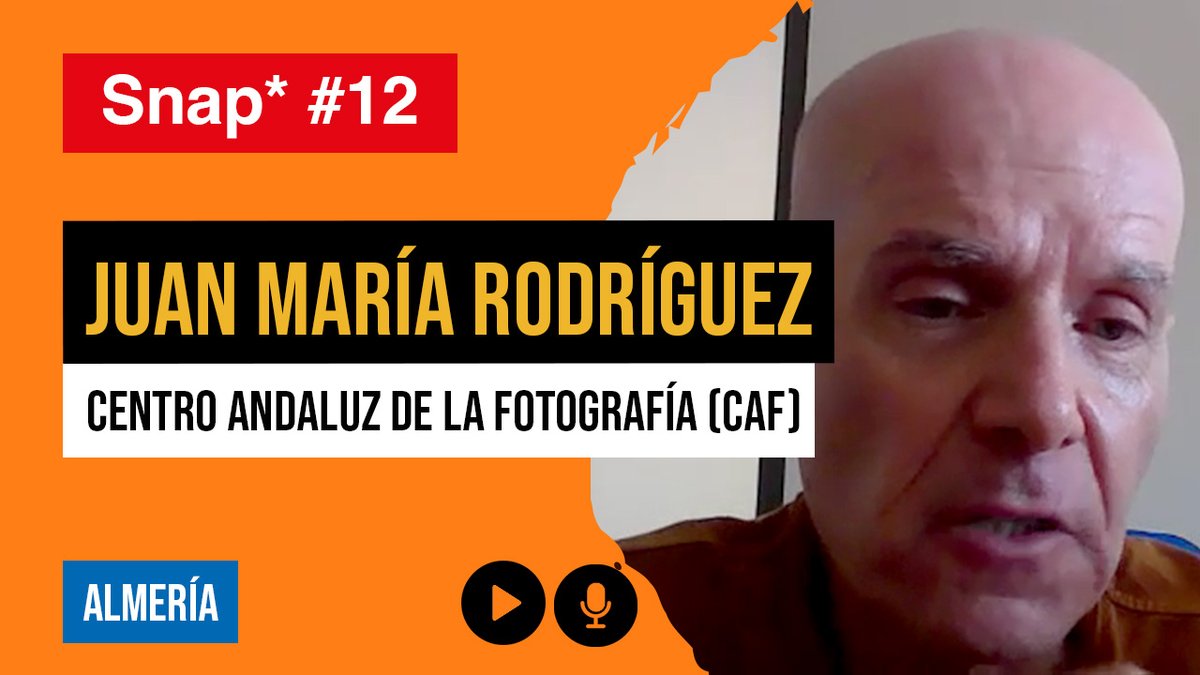SNAP 12: Charlamos con Juan María Rodríguez director del Centro Andaluz de la Fotografía (CAF) y voz del mítico podcast Full Frame.
Hablamos del presente y futuro de la fotografía y del papel del CAF como espacio público. Ya disponible en YouTube youtu.be/l2HMDG0KUXI y Spotify