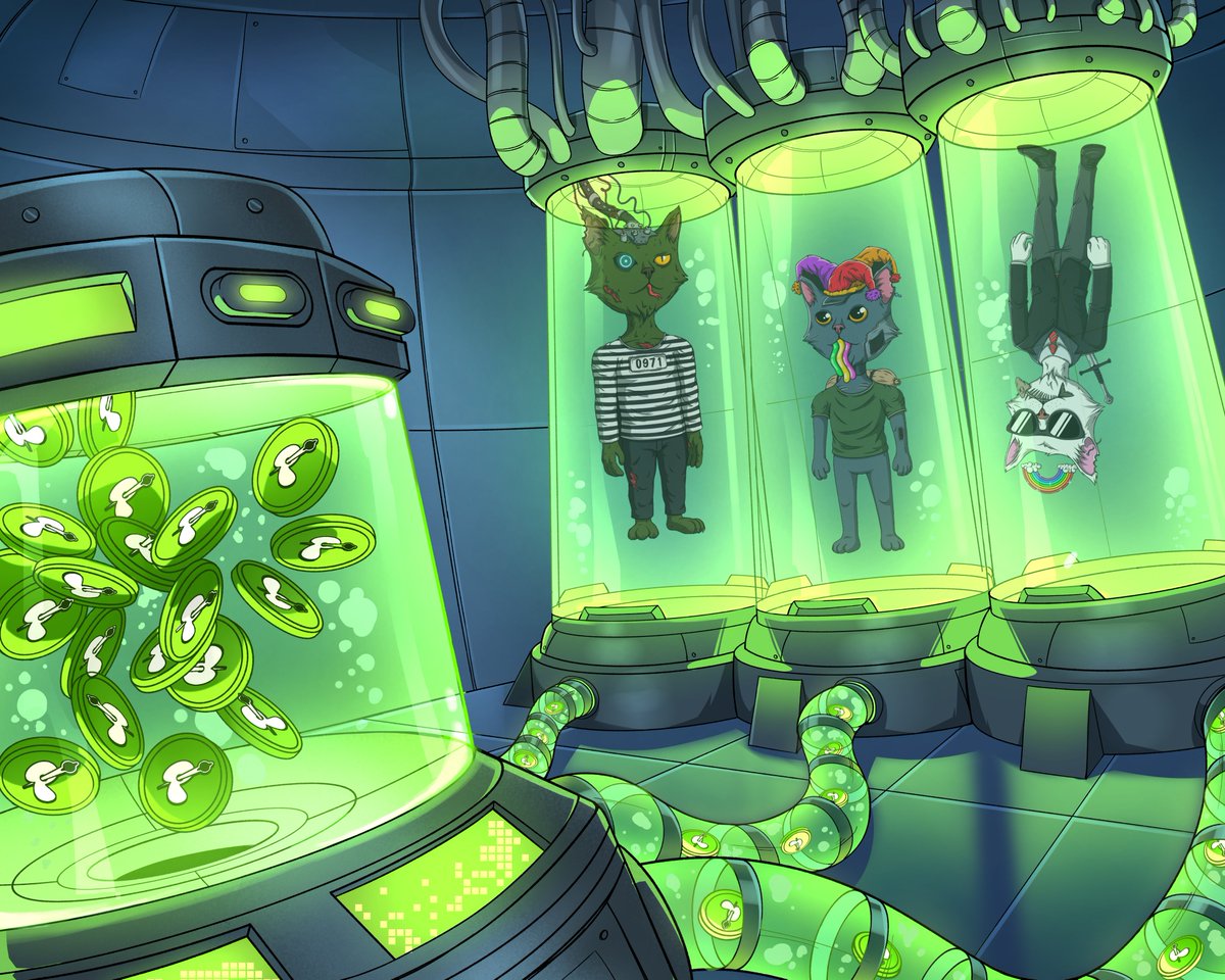 TheEliteCatsNFT's tweet image. 🚨The Elite Cats are joining @perpsonx Staking Pods!
Stake your OG Cats and Zombie cats NFTs to earn $perp starting tomorrow!
🎁To celebrate this we are giving away 100k $perp tokens 
1⃣Follow both
2⃣❤️& 🔁