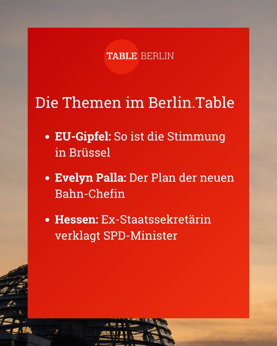 Table.Briefings exklusiv: CDU-Länderchefs fordern Korrektur der EU-Flottenziele

Dies und mehr sind die Themen heute Abend im Berlin.Table: table.media/registrierung?…