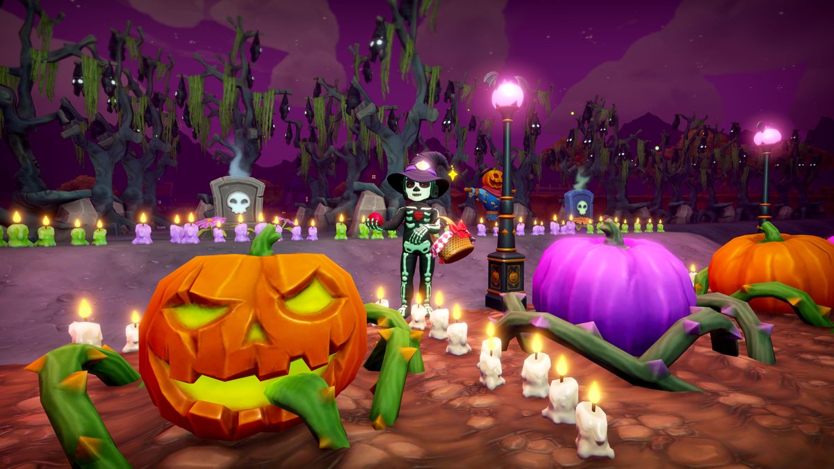 Farm Together 2 - Seasonal Event - Spooky Harvest
Get ready to spook and sparkle!

Plant oodles of Spooky Pumpkins and discover fantastic items that will make your spine tingle with delight!

The event will last until November 5th (Wednesday), 17PM UTC.
reddit.com/.../seasonal_e…