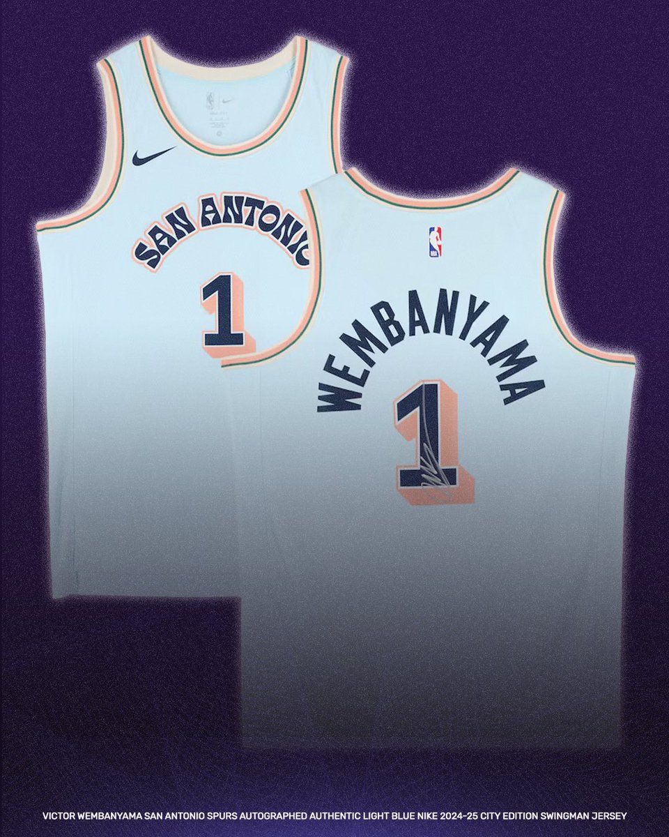 🚨 Tip-off week giveaway! Win a Victor Wembanyama autographed City Edition jersey!

To enter:
•Like/RT
•Follow <a href="/TheNBACentel/">NBACentel</a> &amp; <a href="/OnyxOdds/">Onyx</a>
•Comment “Done”

Winner picked Sunday @ 9PM EST.