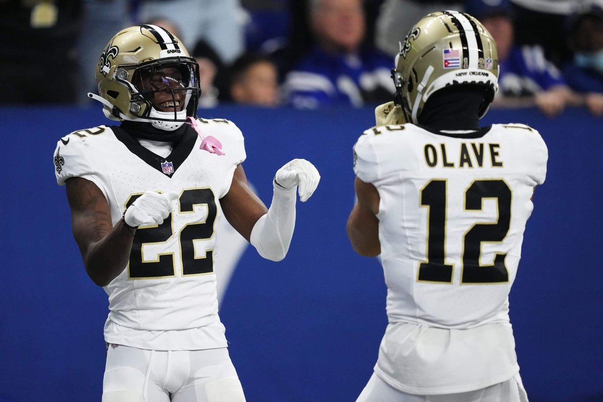 𝐑𝐞𝐩𝐨𝐫𝐭: Saints WRs Chris Olave and Rashid Shaheed are being monitored by WR-needy teams ahead of the trade deadline, per @Schultz_Report 

Which NFL team needs to make a move? 👀 
