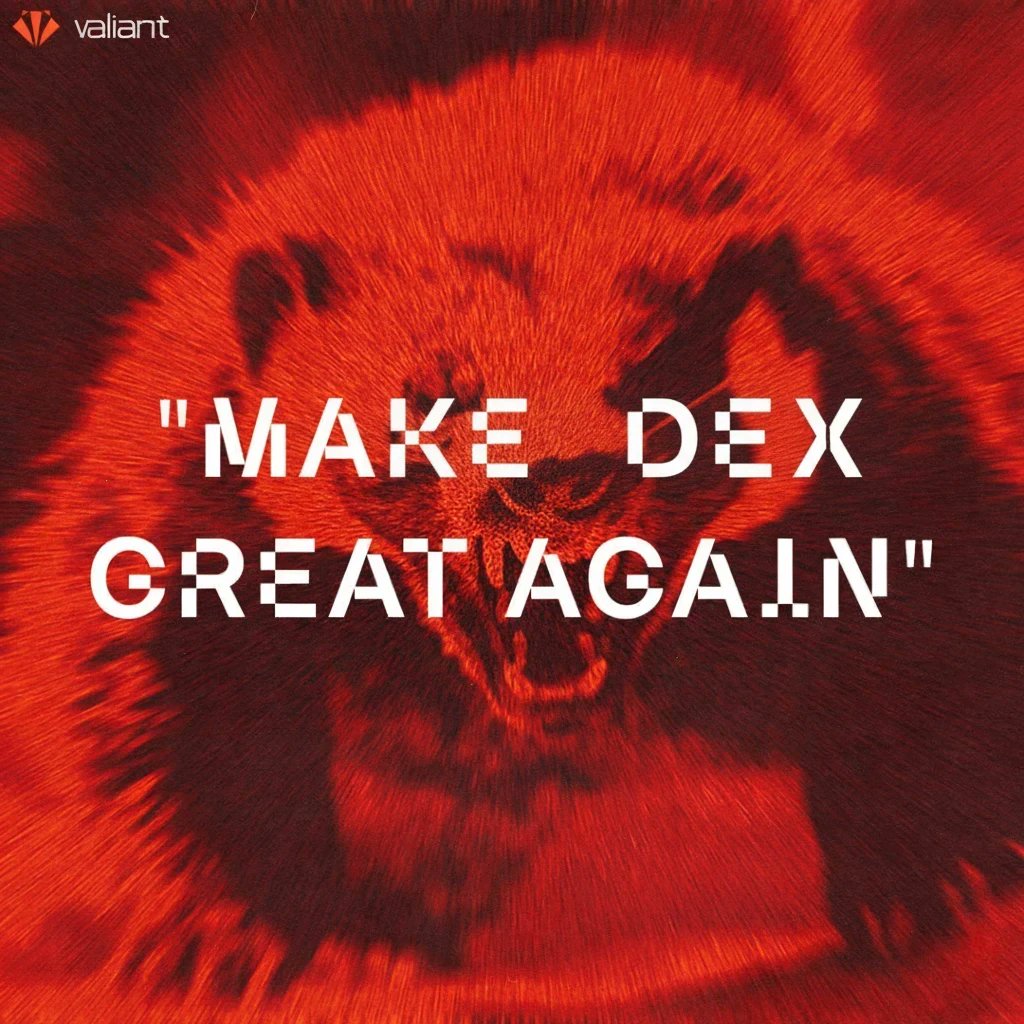 sourcecode007's tweet image. Your #DEX executes in 400ms.
@ValiantTrade does it in 40! 
Built on @FogoChain. 
Let make DEX great again 🔥