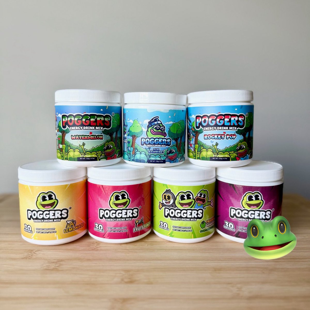 PoggersShop's tweet image. Feeling lazy on a Thursday? 

Let&apos;s fix that. Grab a tub, mix it up and get your energy back on track!⚡