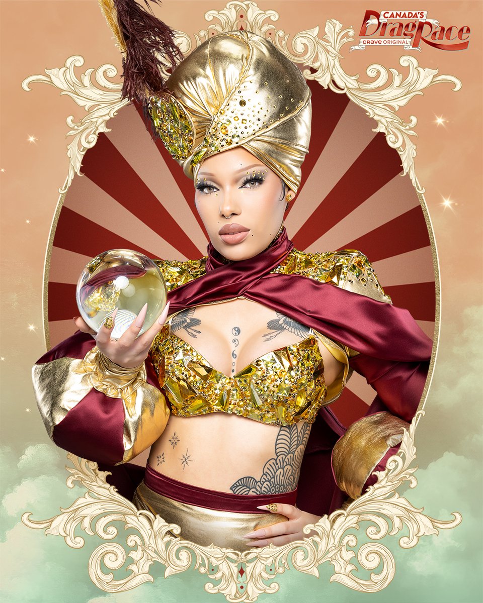 She's here to read your fortune, it's <a href="/ebonithequeen/">Eboni La’Belle</a>. 🔥 

#CanadasDragRace returns Thurs, Nov 20. 

Where to watch: 
🇨🇦: @cravecanada 
🌎: <a href="/wowpresentsplus/">WOW Presents Plus</a>