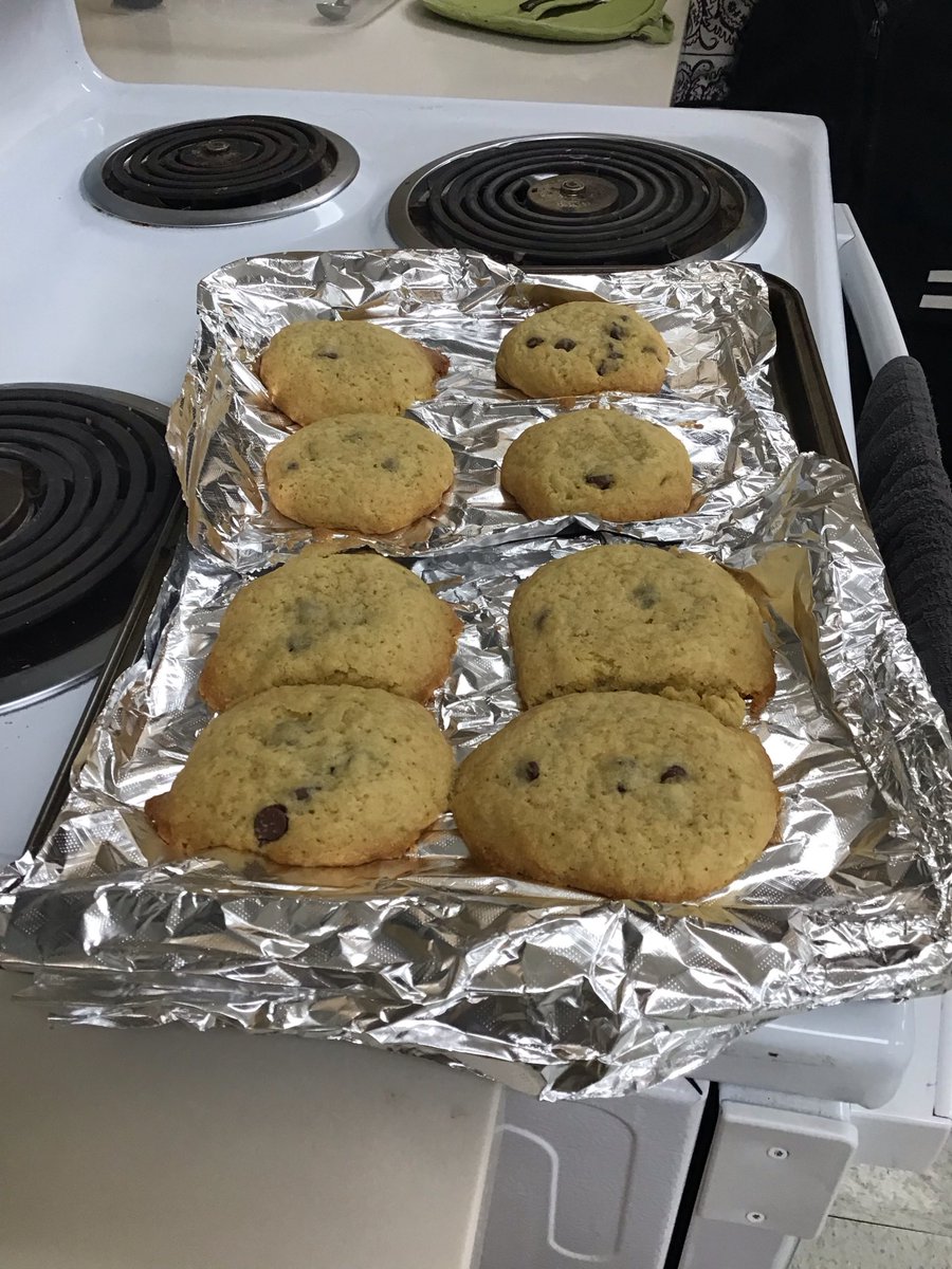 Students successfully reading and following all the directions for yummy results. Good job guys! #StinsonPride #FCS