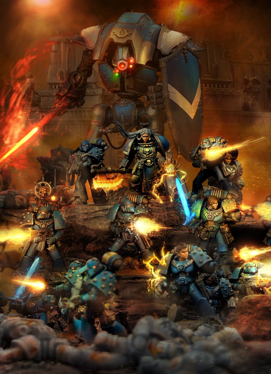 ArtistsEmpire's tweet photo. In the grimdark future there is only Artists Empire!

Also go check out the gallery with a lot of other Warhammer paintovers at https://t.co/zPZKgHofvR https://t.co/yjVrrgYtDy