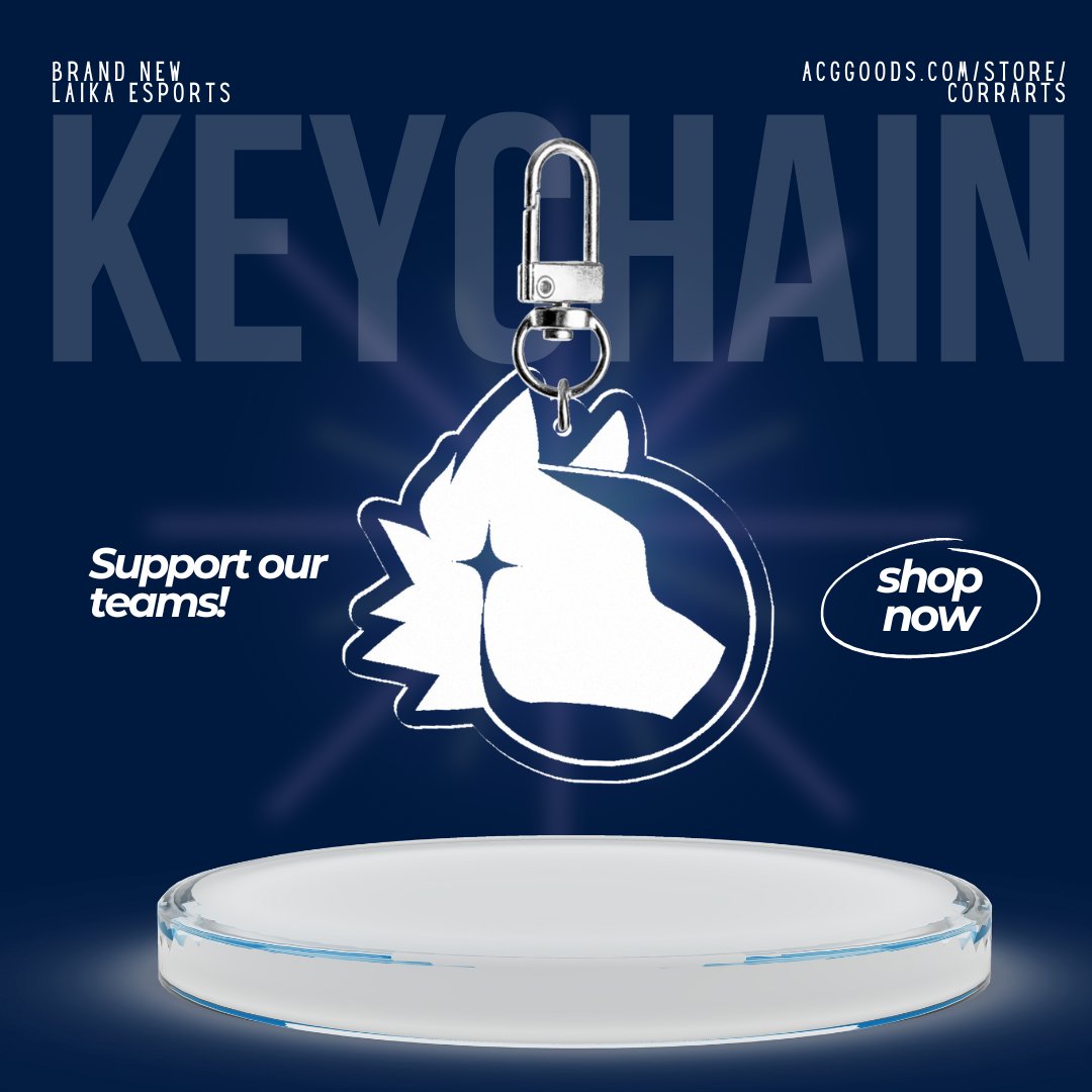 Want to support Laika Esports?

💫 Get the NEW Laika Esports Acrylic Keychain! 💫

100% of profits go back into our teams, funding FACEIT passes, coaching and more! 🔗 Below! 

#LaikaEsports | <a href="/ACGGoods/">ACGGoods</a>