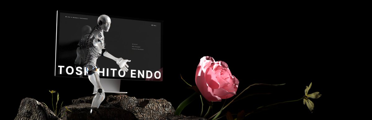 toshihito_endo's tweet image. I wanted one vidual for representing "3D Art + Web Design & Dev" and I made this. Work nicely??
#3dart #webdesign #webdevelopement #blender