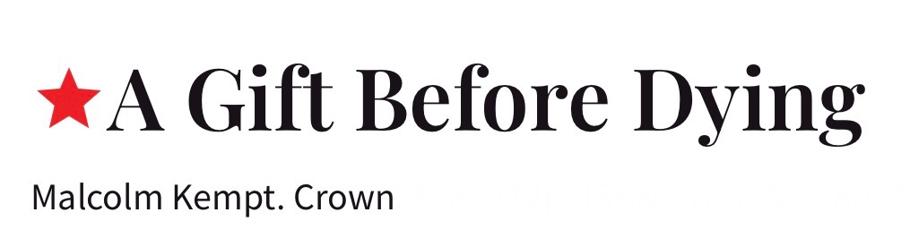 Big news coming very soon! #agiftbeforedying #publishersweekly