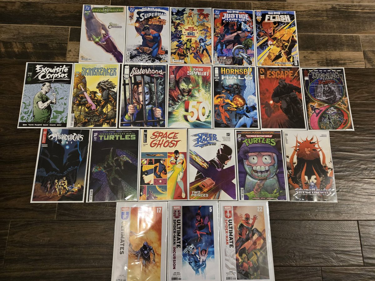 Large haul this week! Maybe too much to handle!? #newcomicbookday