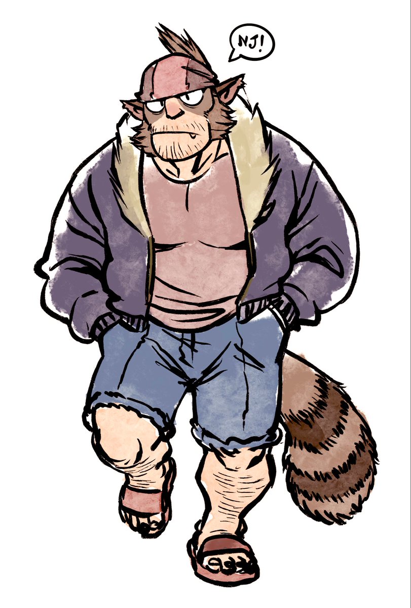 His name is Garfu and he usually don’t give a fork