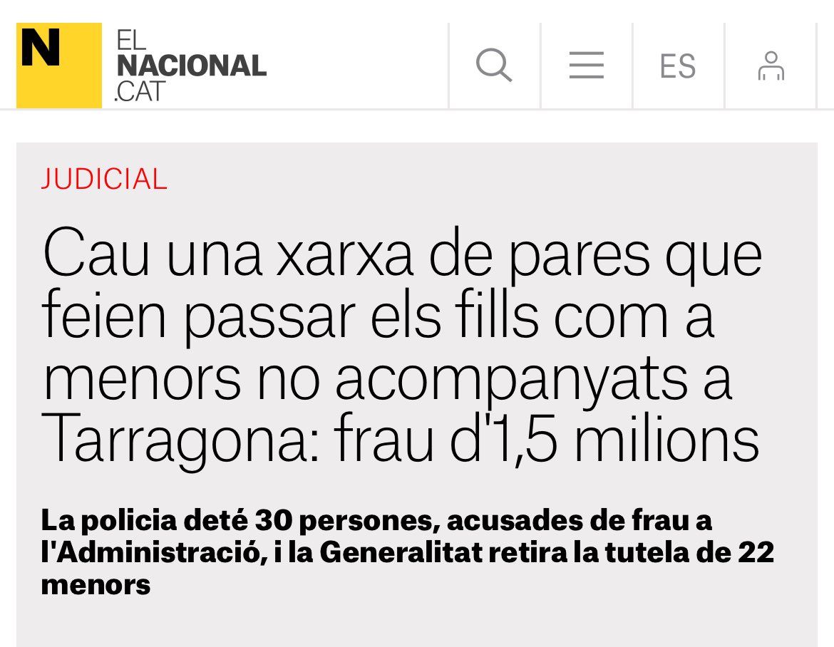 Es un escàndol, però que no paguin justos per pecadors.