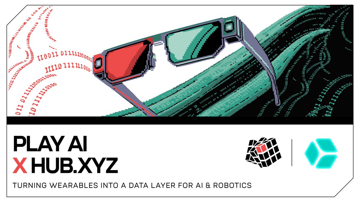 Data meets Wearables  

Thrilled to reveal that we are teaming up with <a href="/hubxyz/">Hub.xyz</a>  to turn MadRims into a data layer for AI🤝 

We're converting vision data from the smart glasses into verifiable datasets via Hub's infra, creating a new monetizable data layer for AI &amp; Robotics!