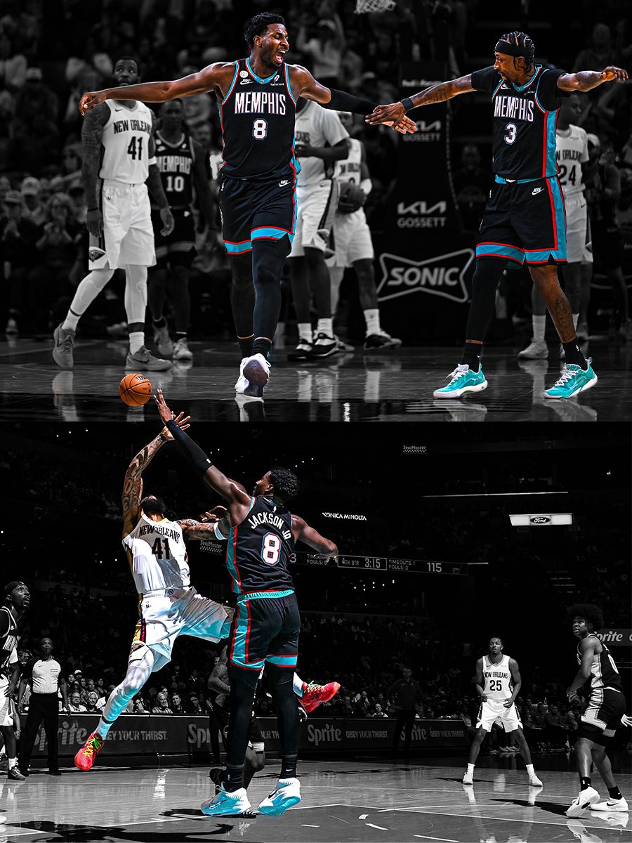 Block party at 191 Beale last night 🔒

Block Numbers 📊👋

6️⃣ @jarenjacksonjr 
2️⃣ @santialdama 
2️⃣ Jock Landale 
1️⃣ Cedric Coward
1️⃣ Javon Small 