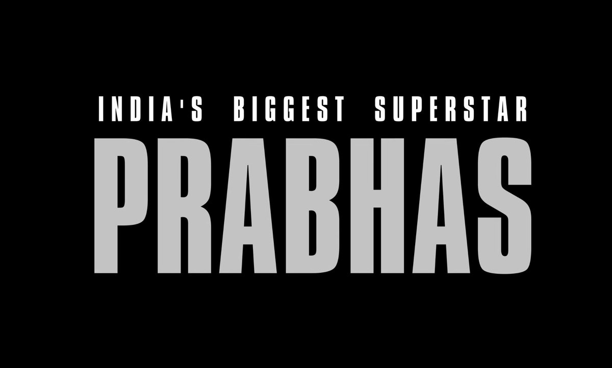 Said it before saying it again 
India ki okkade HERO, rest all are MERE actors