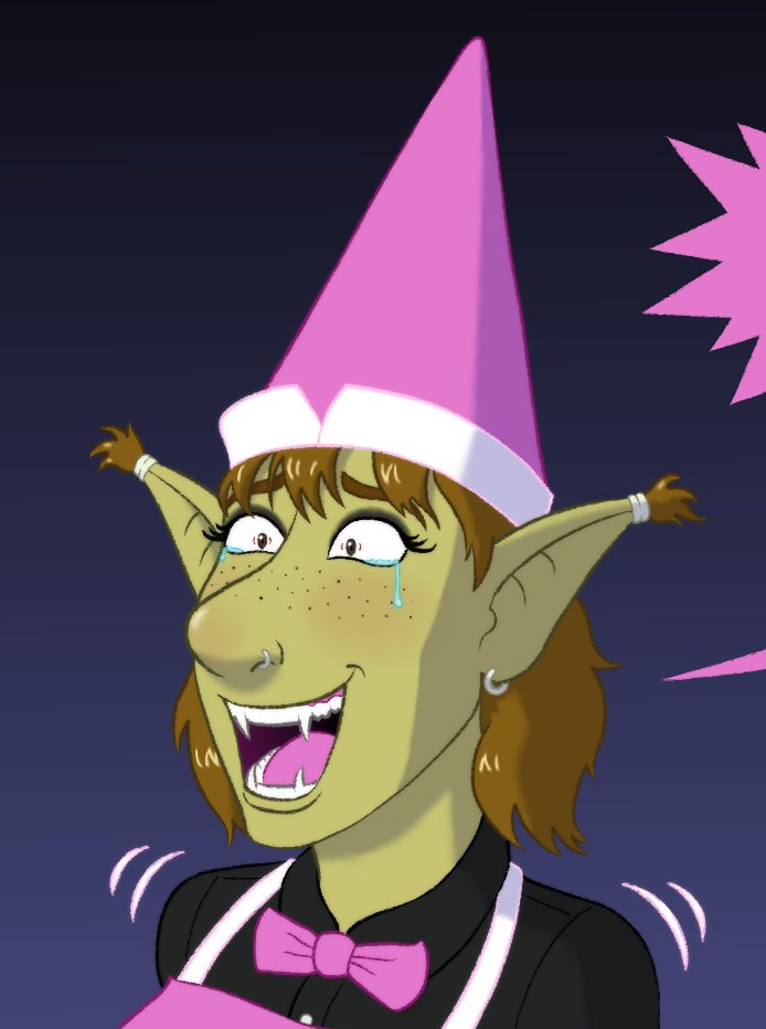 Despite making the original sketch a few months in advance, I do feel like these soul-possessed ice cream fit very nicely with the spooky season. Wish y'all a happy Halloween! 🎃