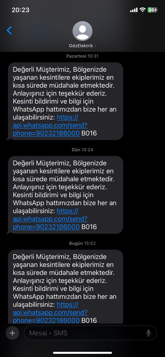Bugünkü kesinti tam 5 saat sürdü , sürekli elektrik kesintisi mi olur rezilsiniz <a href="/gdzelektrik/">Gdz Elektrik</a> bıktık artık sizden de hizmet verememenizden de