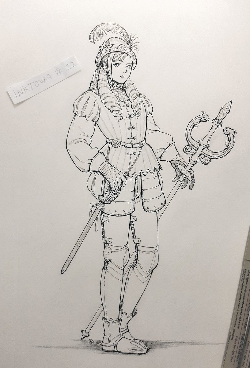 Towa27_Art's tweet image. Day 22 - Forrest (FE Fates)
I thought regular armor wouldn't really work here, so I gave him a more stylish outfit. #inktober #fireemblem