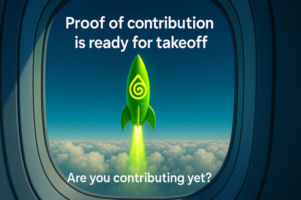 aZen (@azen_protocol) on Twitter photo Proof of Contribution is ready for takeoff. π
Are you contributing yet? #aZen #DePIN #AI Proof of Contribution is ready for takeoff. π
Are you contributing yet? #aZen #DePIN #AI