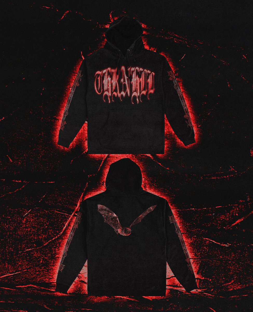 blake_r_d's tweet image. New @thornhillmelb work, done by me! Available throughout their UK/EU tour 🦇