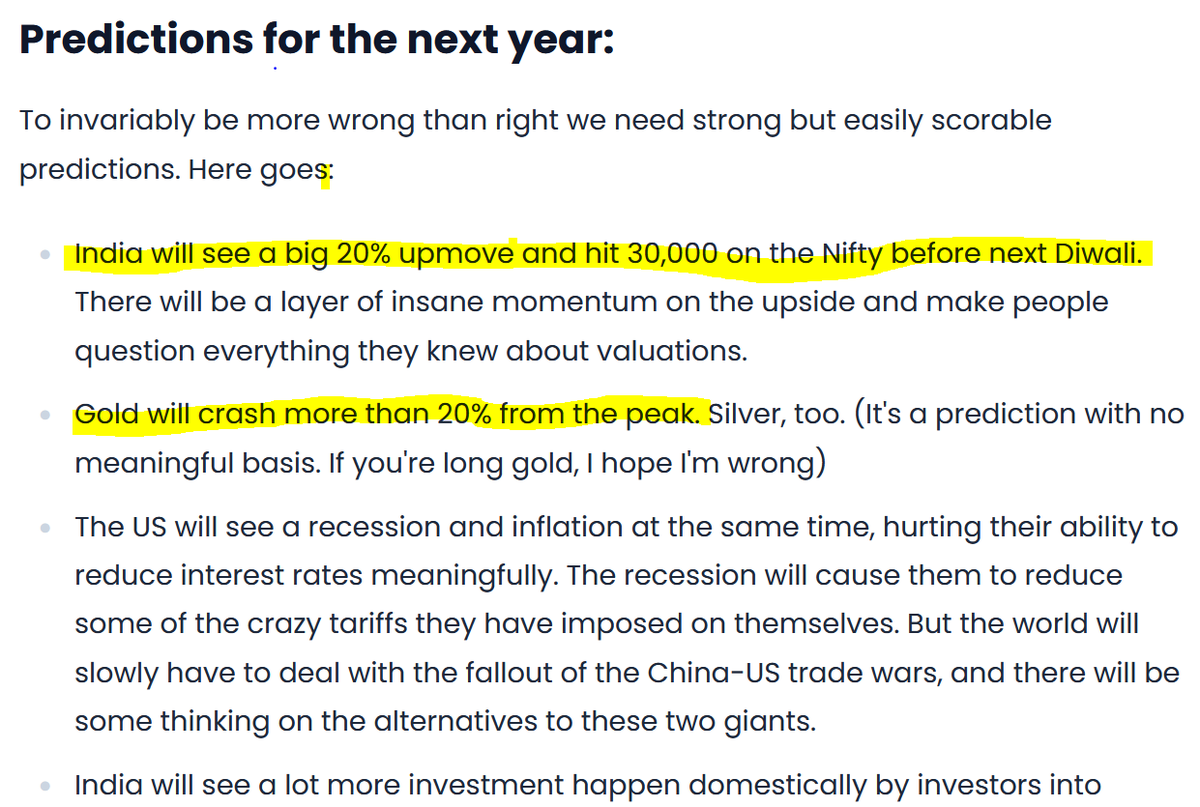 RakJhun's tweet photo. Deepak Shenoy has predicted "India will see a big 20% upmove and hit 30,000 on the Nifty before next Diwali. There will be insane momentum on the upside...". Last Diwali he had predicted Markets would correct, which came true. If FIIs return in a big way, 30,000 Nifty is possible https://t.co/CCRSxp8D51