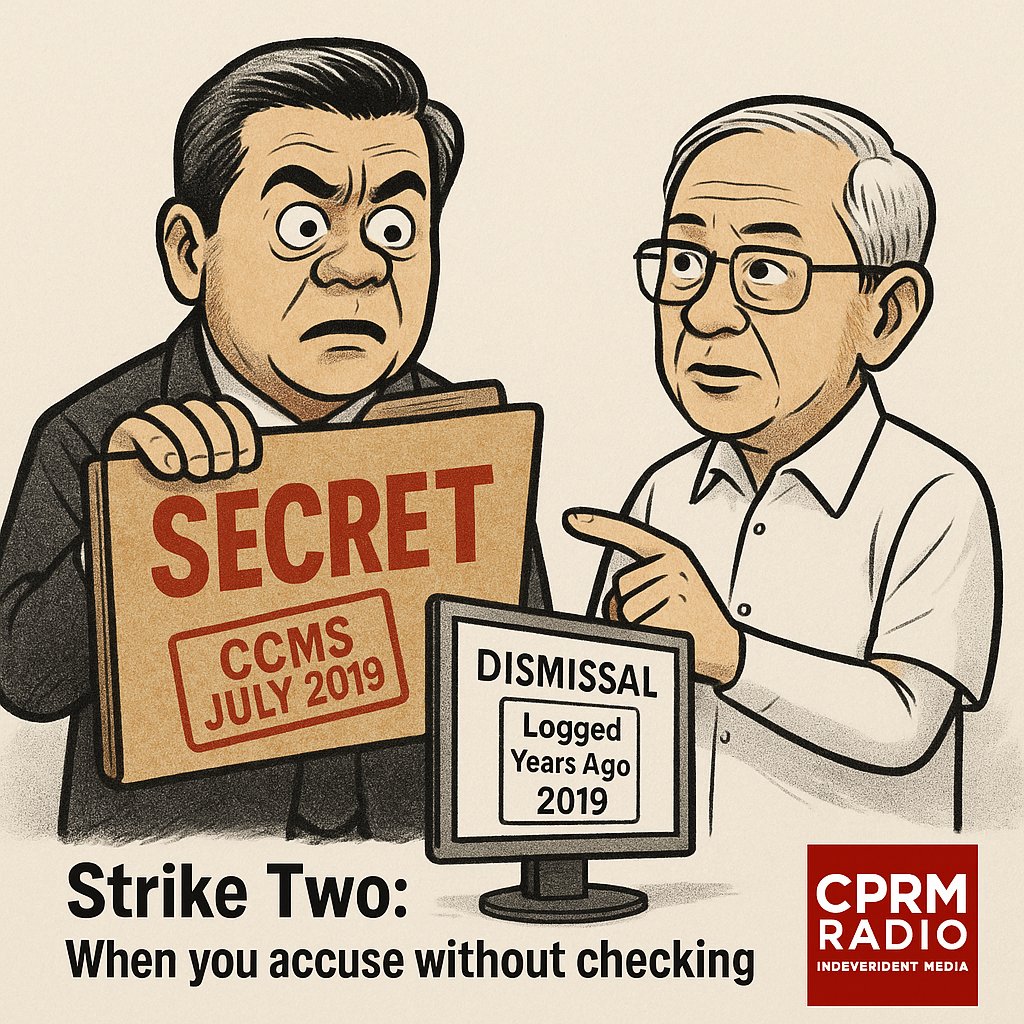 When retired Ombudsman Samuel Martires confirmed that the dismissal of Villanueva’s case was logged in the CCMS back in July 2019, it wasn’t just a date on record. It was a direct hit on Justice Secretary Boying Remulla’s credibility.

Strike one: he admitted he didn’t know the