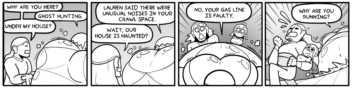 Lauren's parents find out something very important about their house.