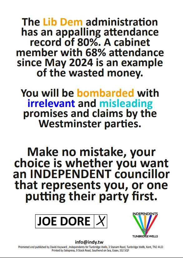 Cllr David Hayward - @pembury.bsky.social (@VotePembury) / Posts / X