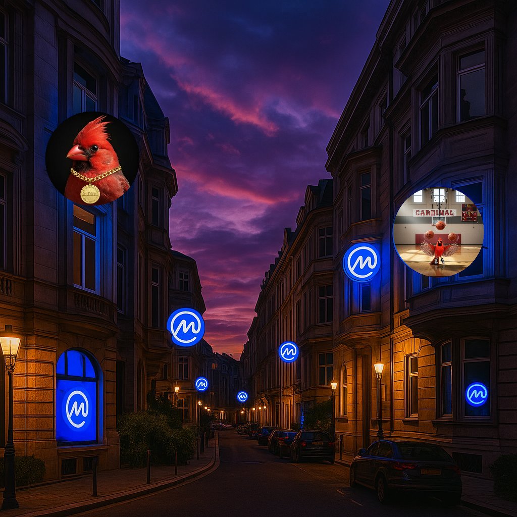 CardinalFun's tweet image. #Cardinaltoken glows in blue light 🐧🐧🔥🔥

#Cardinals #CryptoMarket #Trump #SolanaMemeCoin