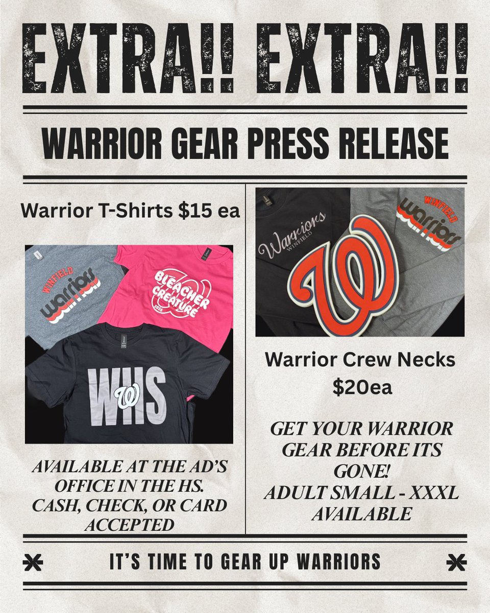 Winfield Activities (@gowinfield) on Twitter photo 