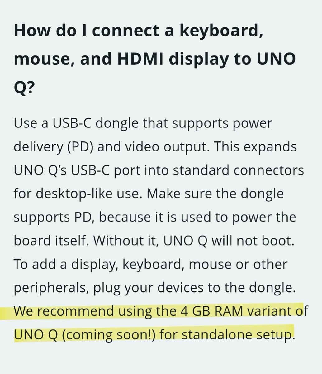 Raz_Pie's tweet image. Really wish I would have seen this before ordering 2 of these things
#arduinoq #ArduinoUnoQ #arduino