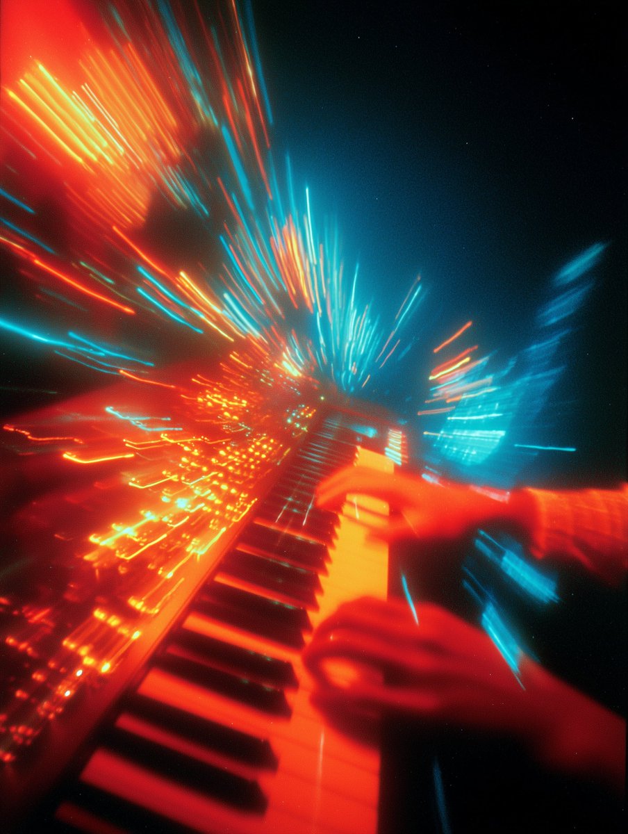 iamnotsrc's tweet image. Midnight jam session