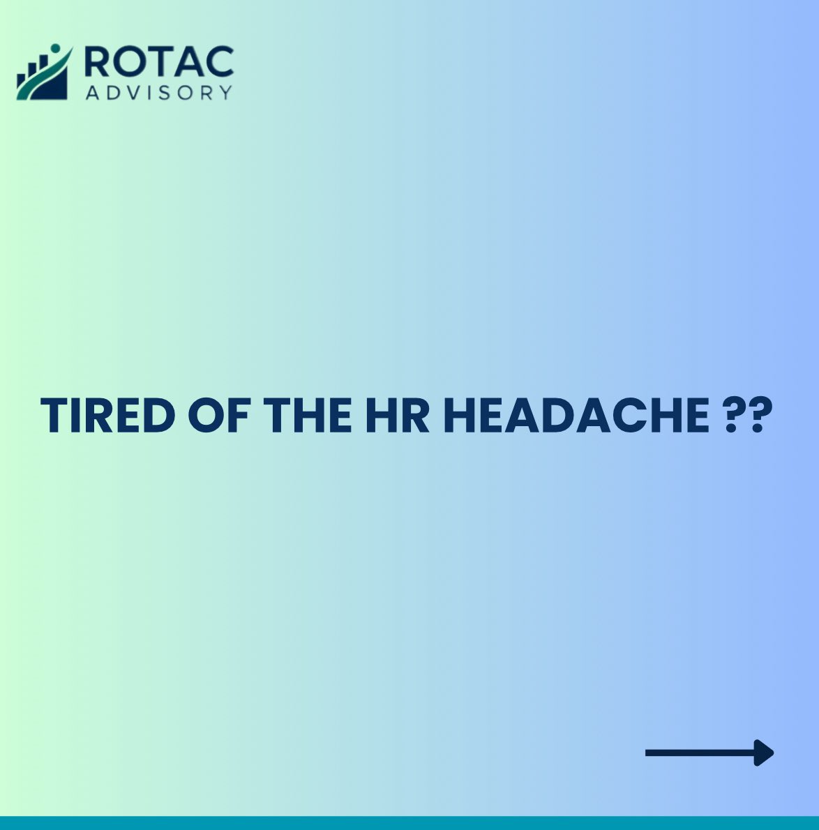 rotacadvisory's tweet photo. People are the heart of every successful business and we're here to help you find, grow, and keep the best of them.❤️
👋 Welcome to ROTAC advisory, your trusted HR partner. https://t.co/chp5o73H3T