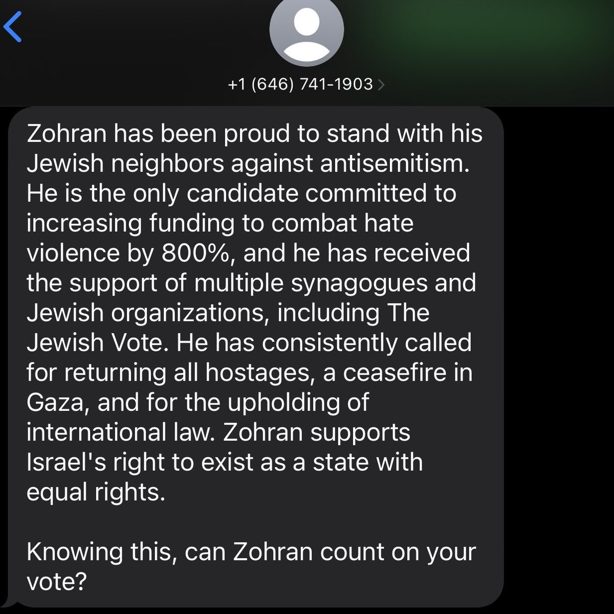 When <a href="/ZohranKMamdani/">Zohran Kwame Mamdani</a> says he’ll “increase funding to combat hate violence by 800%” what he actually means is that he will increase NYPD’s budget to investigate and prosecute solidarity with Palestine.

Social democracy is fascism.