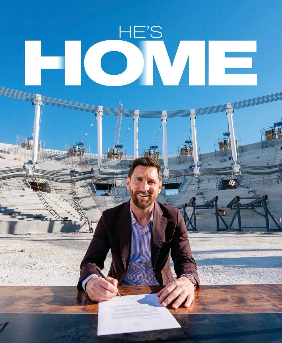 #Messi jugará hasta los 41 años. Firmó hasta el 2028.