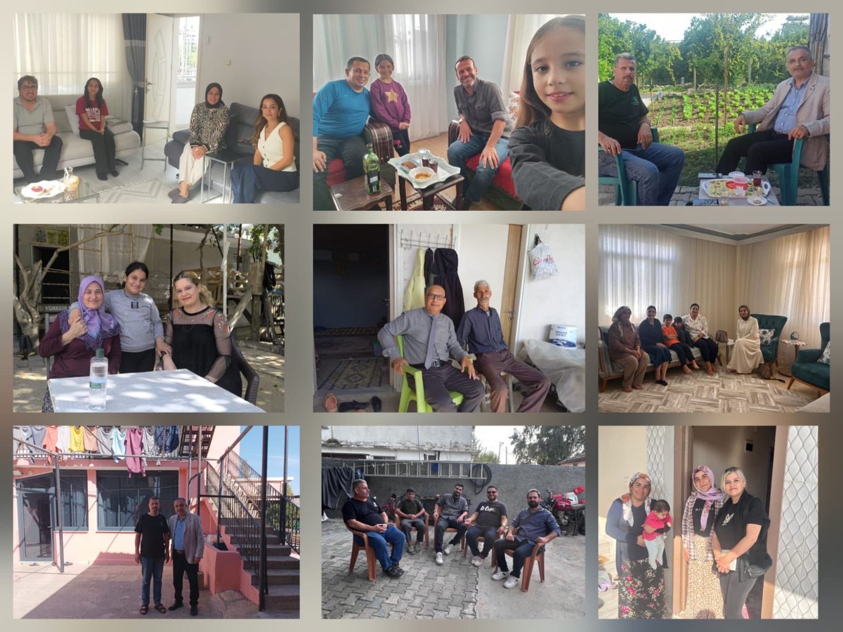 İl Millî Eğitim Müdürlüğümüzce yürütülen “Öğretmenim Evimde” projesi kapsamında, bugün Yüreğir’de velilerimize misafir olduk.
Eğitim sürecine değerli katkıları ve ev sahiplikleri için tüm velilerimize teşekkür ediyoruz.

<a href="/tcmeb/">Millî Eğitim Bakanlığı</a> <a href="/mehmet1aksu/">Mehmet Aksu</a> <a href="/tufekciyusuf/">Yusuf TÜFEKÇİ</a> <a href="/izzetaydin01/">İzzettin AYDIN</a>