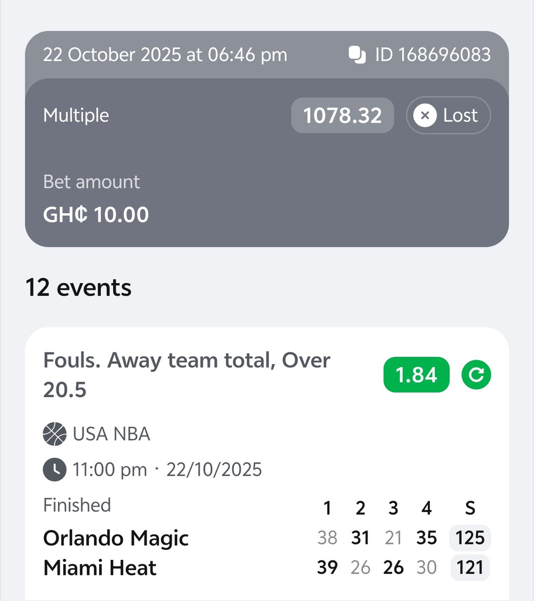 BrotupJ's tweet photo. @TipsManny @Girlpunter Na 3 games she post 2 lost 1 won 
Them no refund the others only the one wey win. https://t.co/x5m9llZPlM