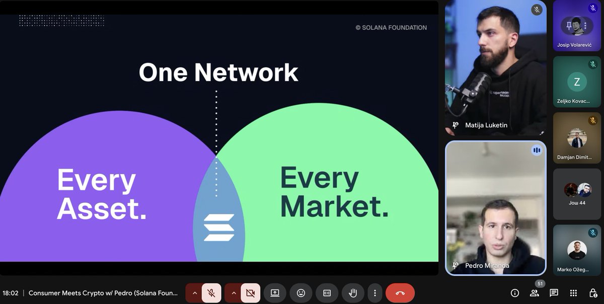 Tonight, we had the pleasure of hosting an evergreen session with <a href="/pedrocdmiranda/">Pedr◎</a> on “Consumer Meets Crypto.”

Pedro had a great presentation and shared many valuable insights.

Thanks to everyone who joined us.

For those who missed it, here’s the recording. 👇