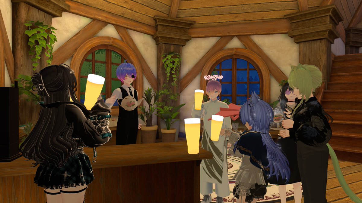 なんでカフェにビールがあんだよ！
教えはどうなってんだ教えは！！！
#桃華くんカフェvrc